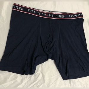 Tommy Hilfiger men’s boxer brief pull on blue .Large